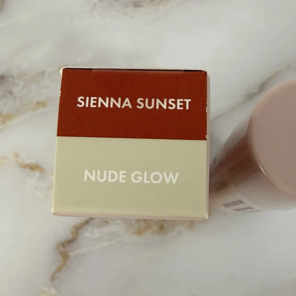 Wander Beauty On-the-Glow Blush and Illuminator Sienna Sunset/Nude Glow 20 ml